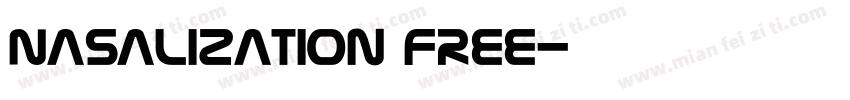 Nasalization Free字体转换